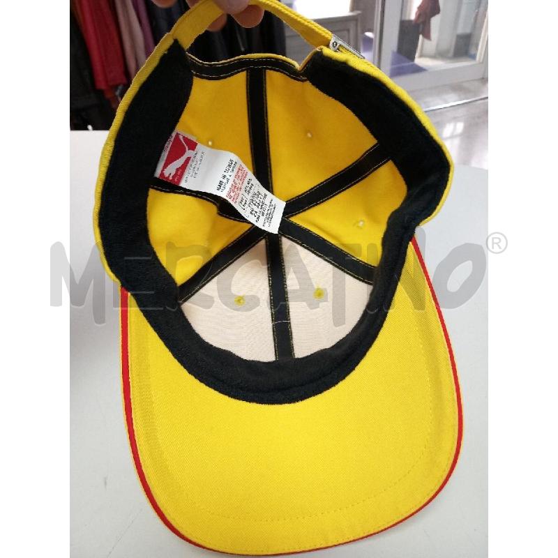 CAPPELLO FERRARI PILOTA GIALLO PUMA | Mercatino dell'Usato Roma porta di roma 3