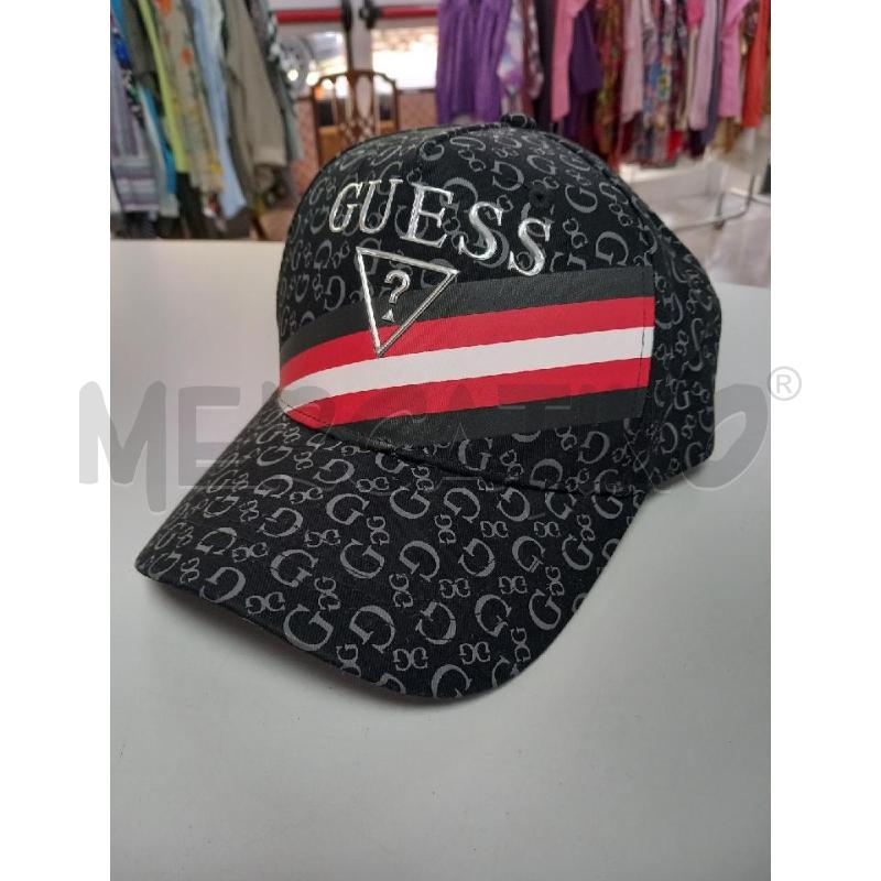 CAPPELLO GUESS NERO MONOGRAM | Mercatino dell'Usato Roma porta di roma 1