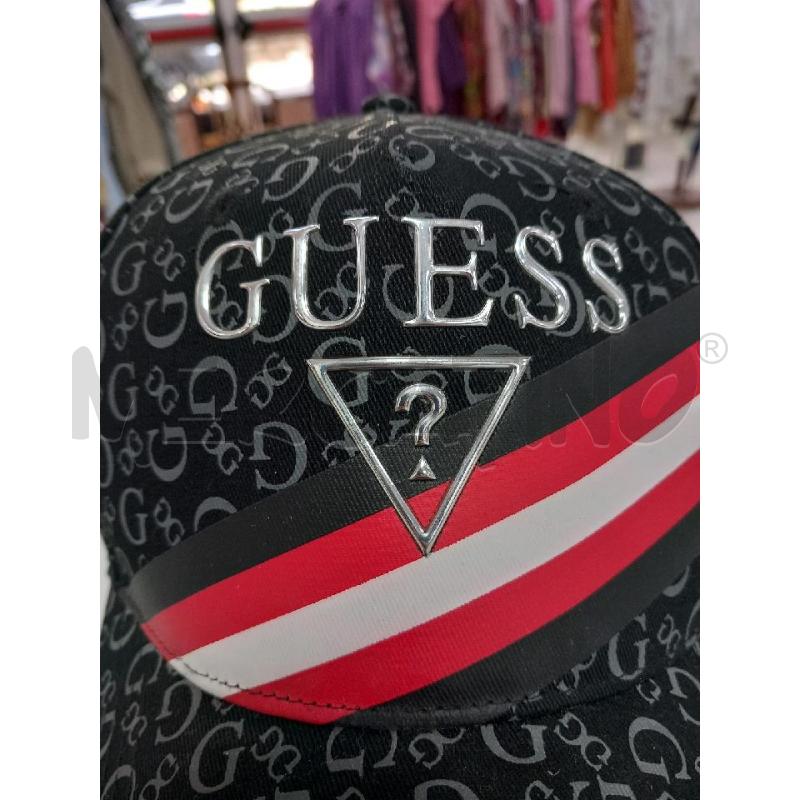 CAPPELLO GUESS NERO MONOGRAM | Mercatino dell'Usato Roma porta di roma 2