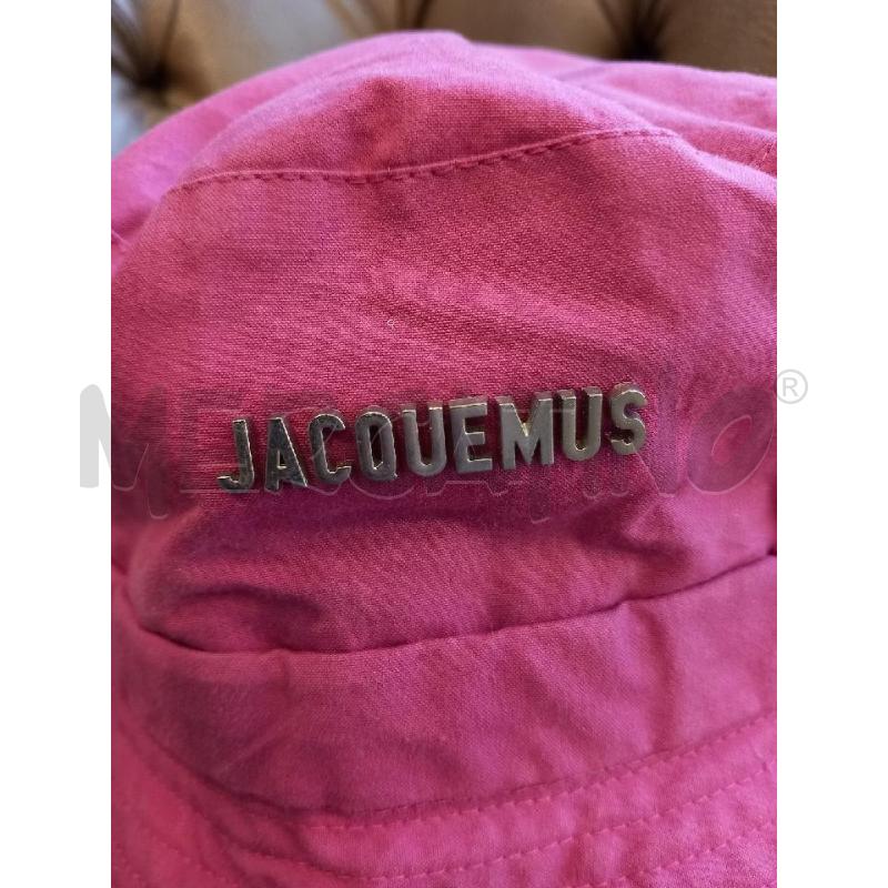 CAPPELLO JACQUEMUS ROSA PURO COTONE | Mercatino dell'Usato Roma porta di roma 2