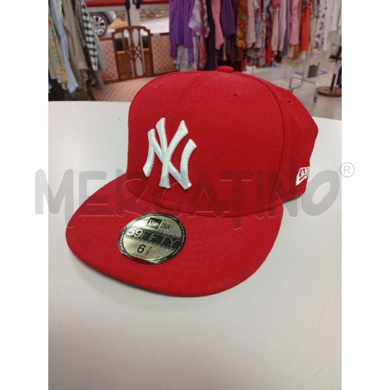 CAPPELLO U NEW ERA ROSSO | Mercatino dell'Usato Roma porta di roma 1