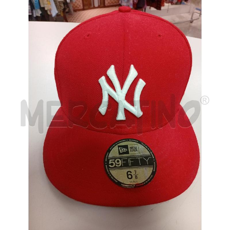CAPPELLO U NEW ERA ROSSO | Mercatino dell'Usato Roma porta di roma 2