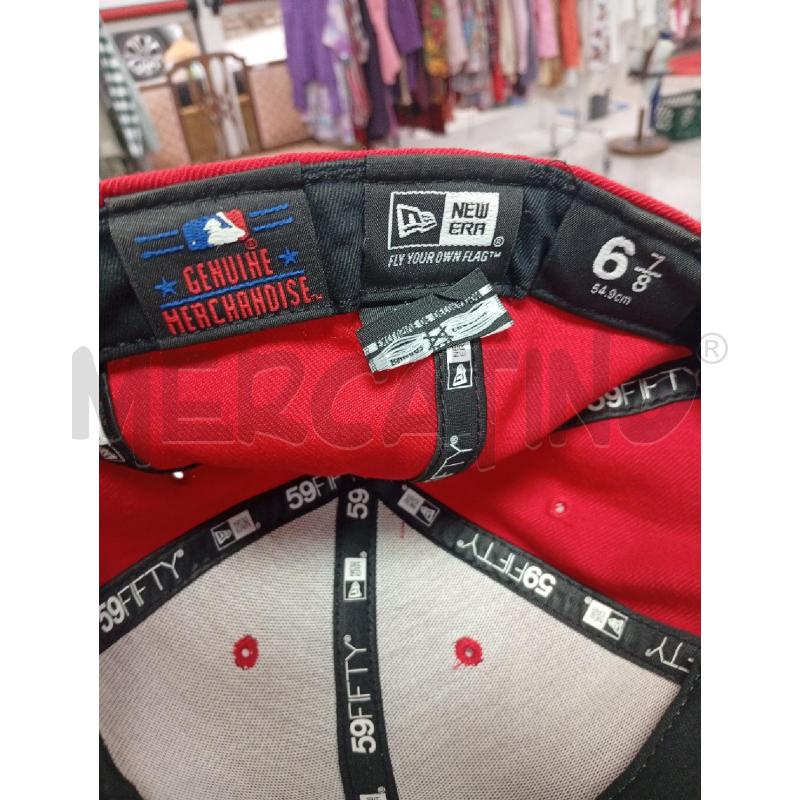 CAPPELLO U NEW ERA ROSSO | Mercatino dell'Usato Roma porta di roma 3