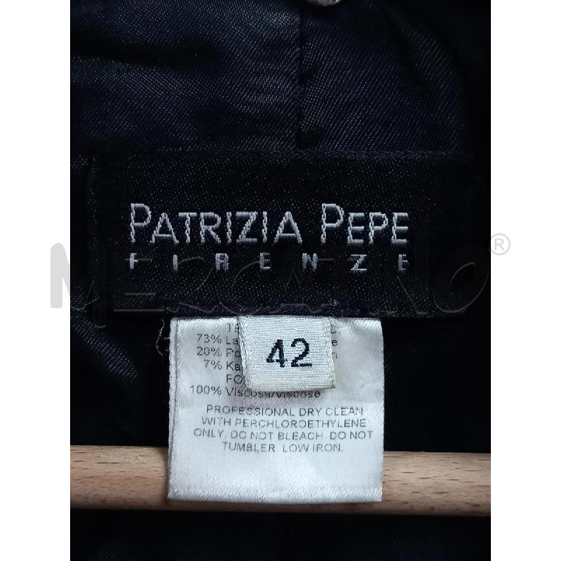 CAPPOTTO D PATRIZIA PEPE NERO | Mercatino dell'Usato Roma porta di roma 2