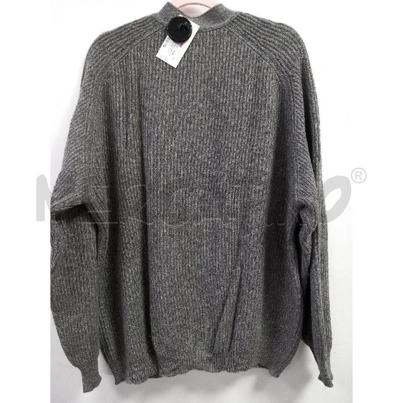 CARDIGAN U GRAN SASSO GRIGIO PURO CASHMERE | Mercatino dell'Usato Roma porta di roma 2