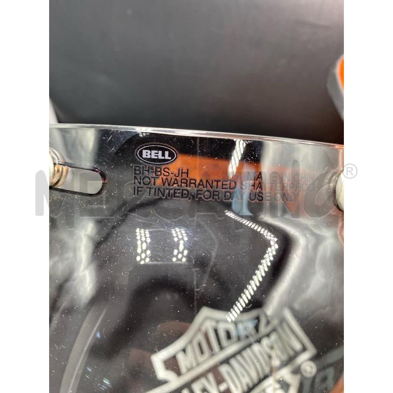 CASCO  HARLEY DAVIDSON ARANCIO+ VISIERA | Mercatino dell'Usato Roma porta di roma 2
