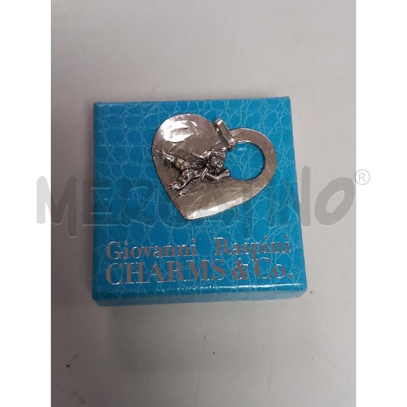 CHARM GIOVANNI RASPINI CUORI E ANGELI ARG | Mercatino dell'Usato Roma porta di roma 1