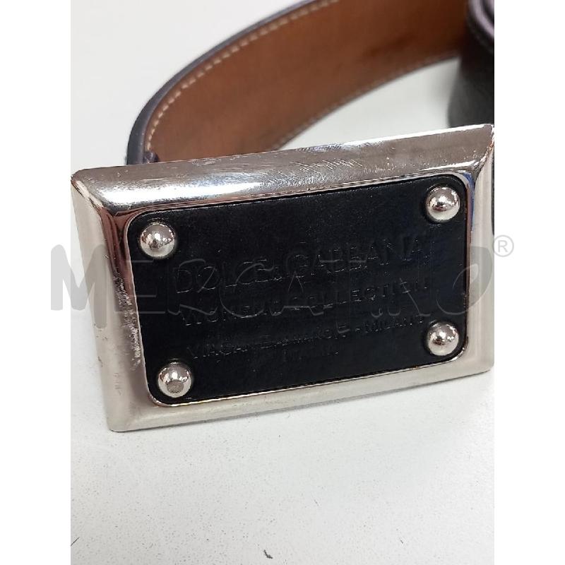 CINTURA DOLCE&GABBANA NERO PELLE BE 0003 | Mercatino dell'Usato Roma porta di roma 2