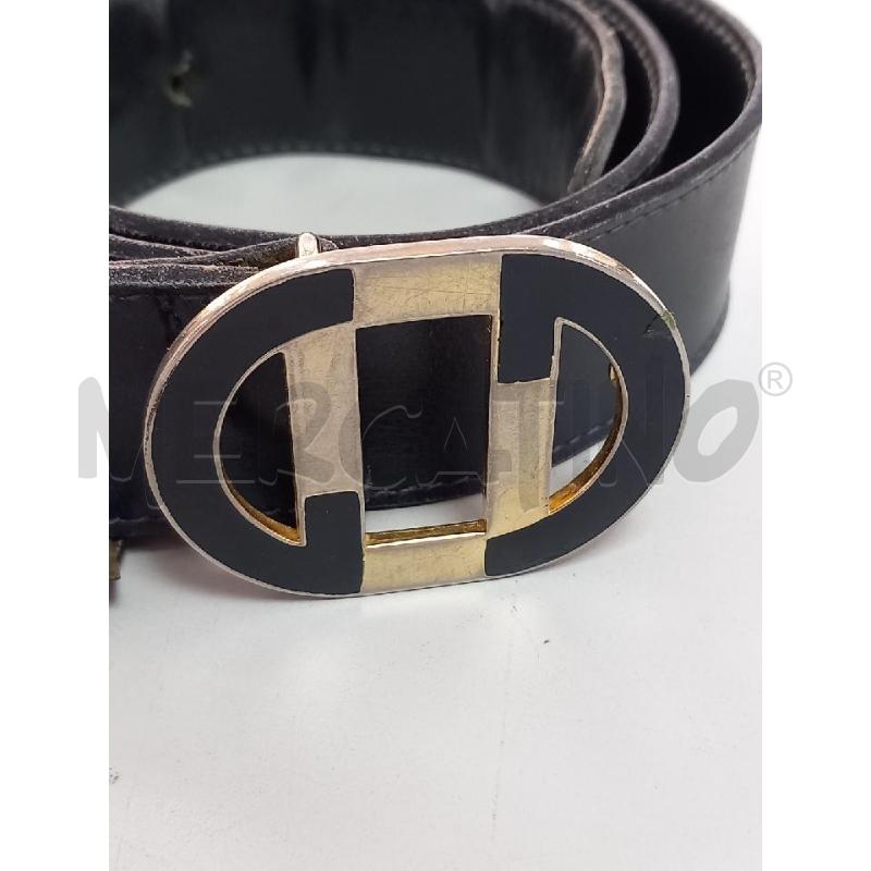 CINTURA D GUCCI 1973 BLU PELLE DA RIV | Mercatino dell'Usato Roma porta di roma 2