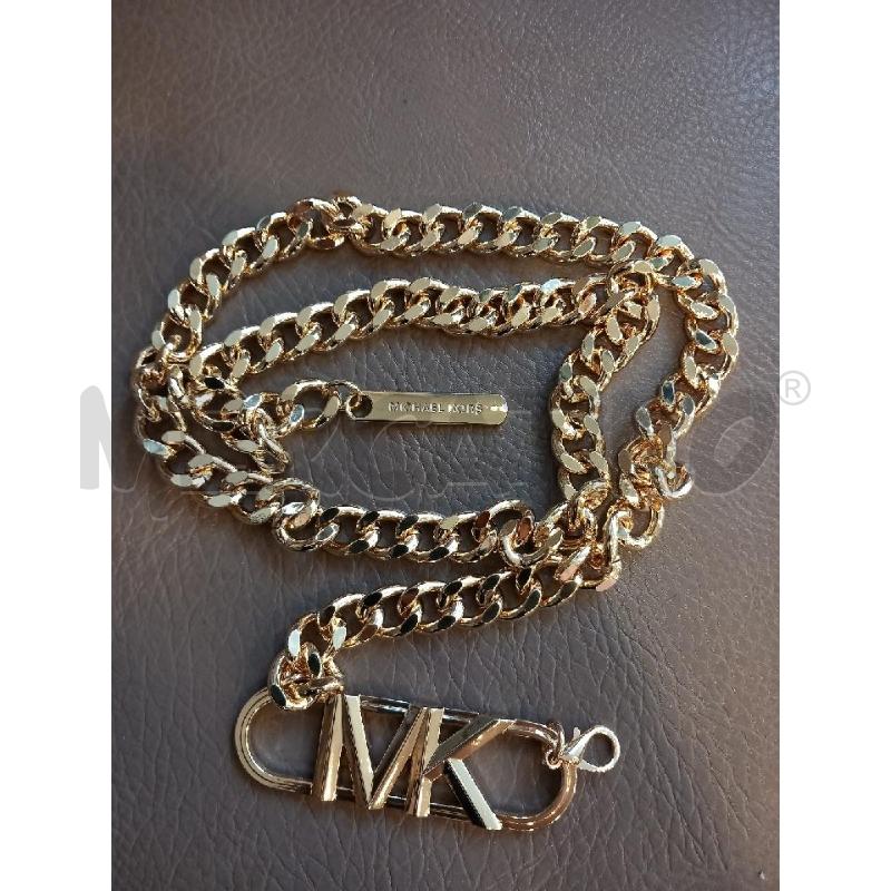 CINTURA D MICHAEL KORS CATENA DORATO  | Mercatino dell'Usato Roma porta di roma 2