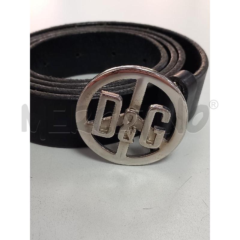 CINTURA UOMO D&G NERA | Mercatino dell'Usato Roma porta di roma 2