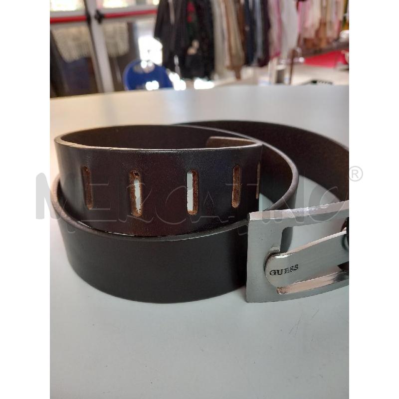 CINTURA UOMO GUESS MARRONE | Mercatino dell'Usato Roma porta di roma 2