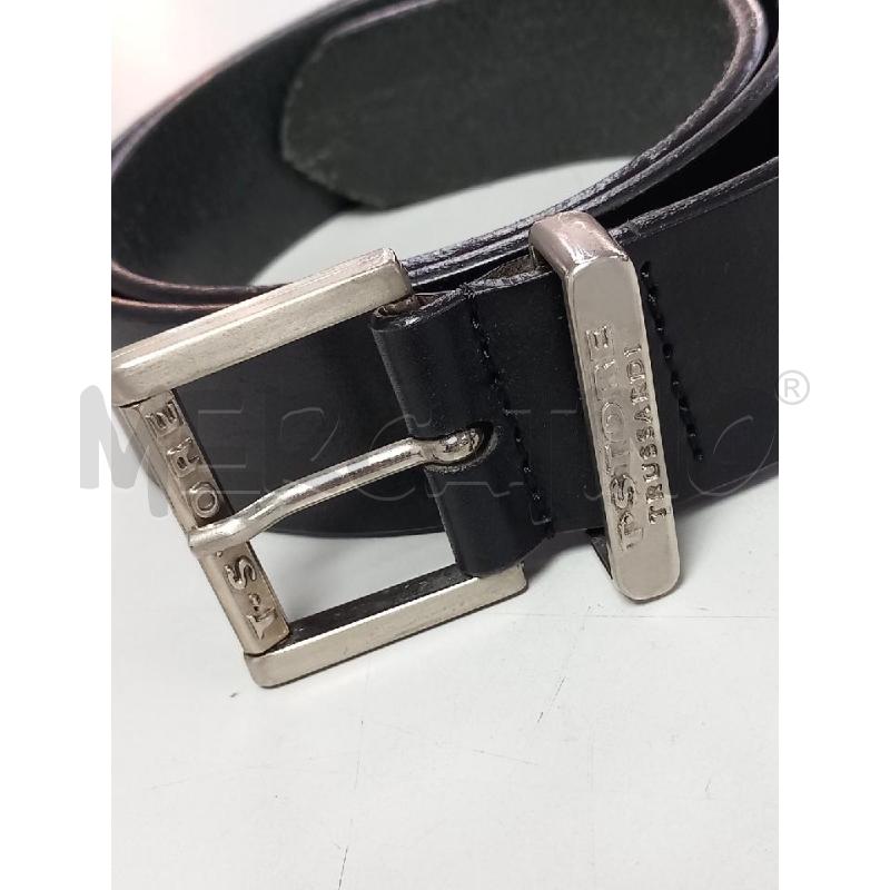 CINTURA UOMO TRUSSARDI NERA | Mercatino dell'Usato Roma porta di roma 2