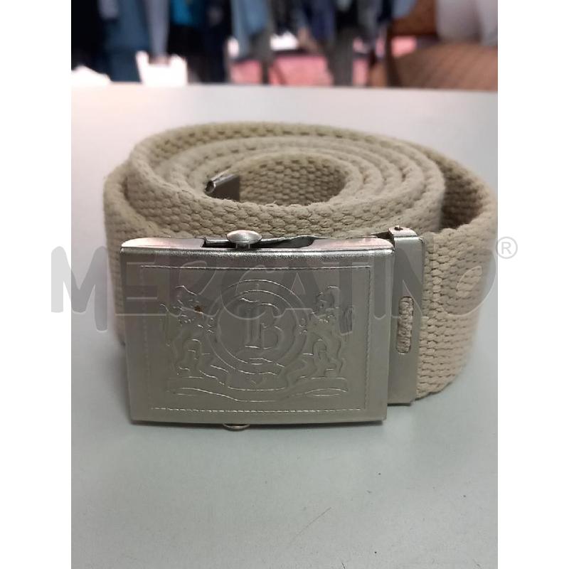 CINTURA U BOGGI BEIGE TELA | Mercatino dell'Usato Roma porta di roma 1