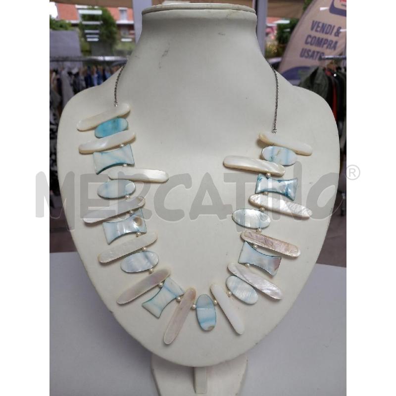 COLLANA ARG MADREPERLA | Mercatino dell'Usato Roma porta di roma 1