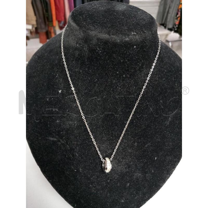 COLLANA BROSWAY CIONDOLO CRISTALLI SWAROVSKI | Mercatino dell'Usato Roma porta di roma 1