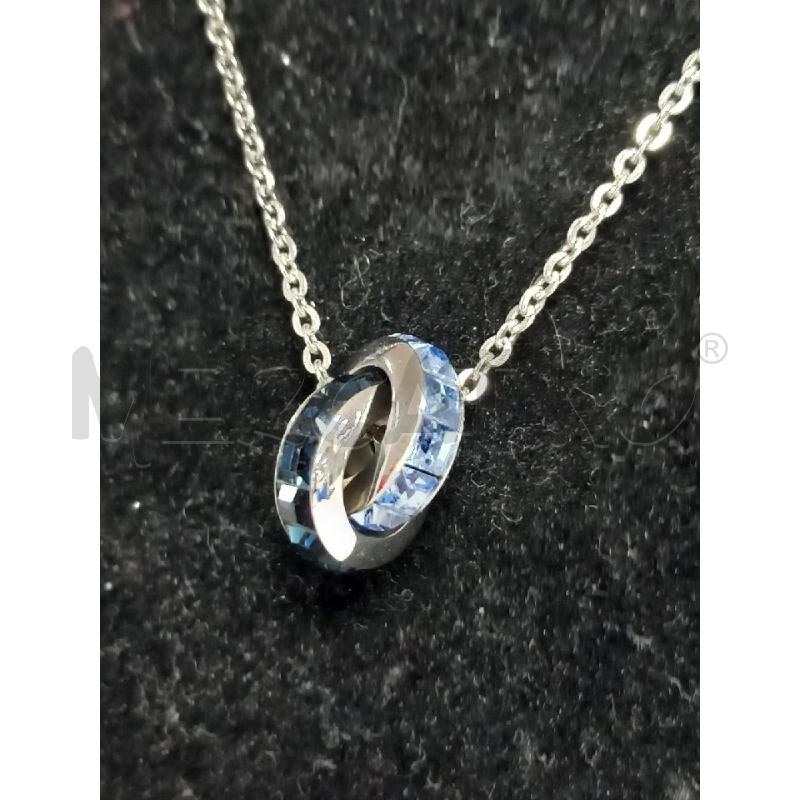 COLLANA BROSWAY ROMEO&JULIET BLU | Mercatino dell'Usato Roma porta di roma 2