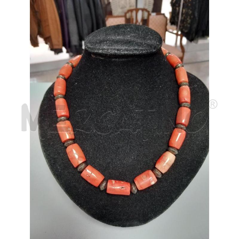 COLLANA CORALLO | Mercatino dell'Usato Roma porta di roma 1