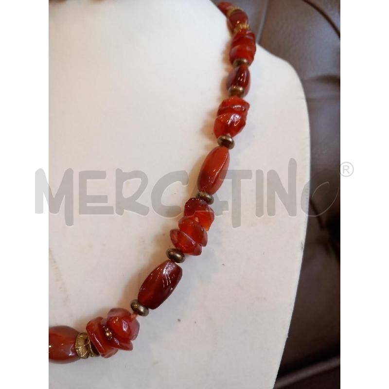 COLLANA CORNIOLA C/ARG  | Mercatino dell'Usato Roma porta di roma 2
