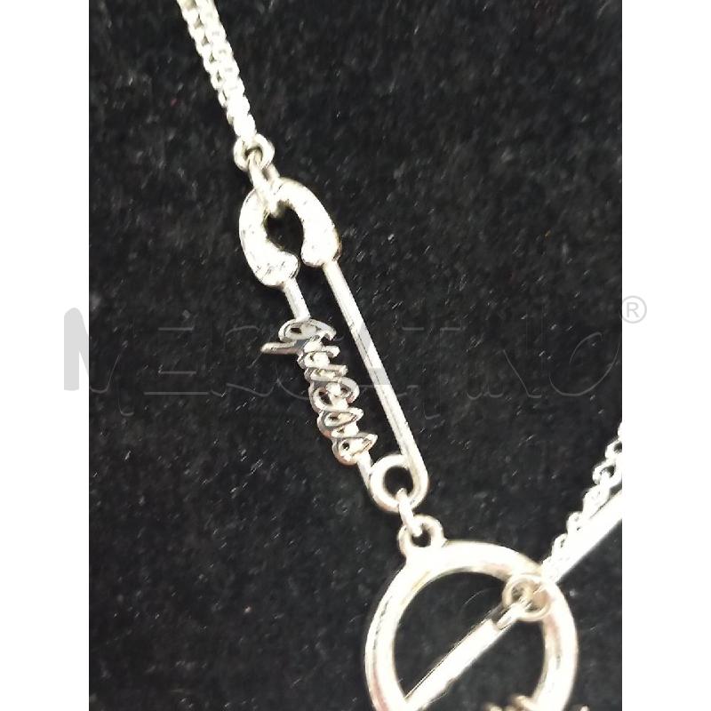 COLLANA GUESS MULTIFILO SPILLA CIONDOLO CUORE | Mercatino dell'Usato Roma porta di roma 3