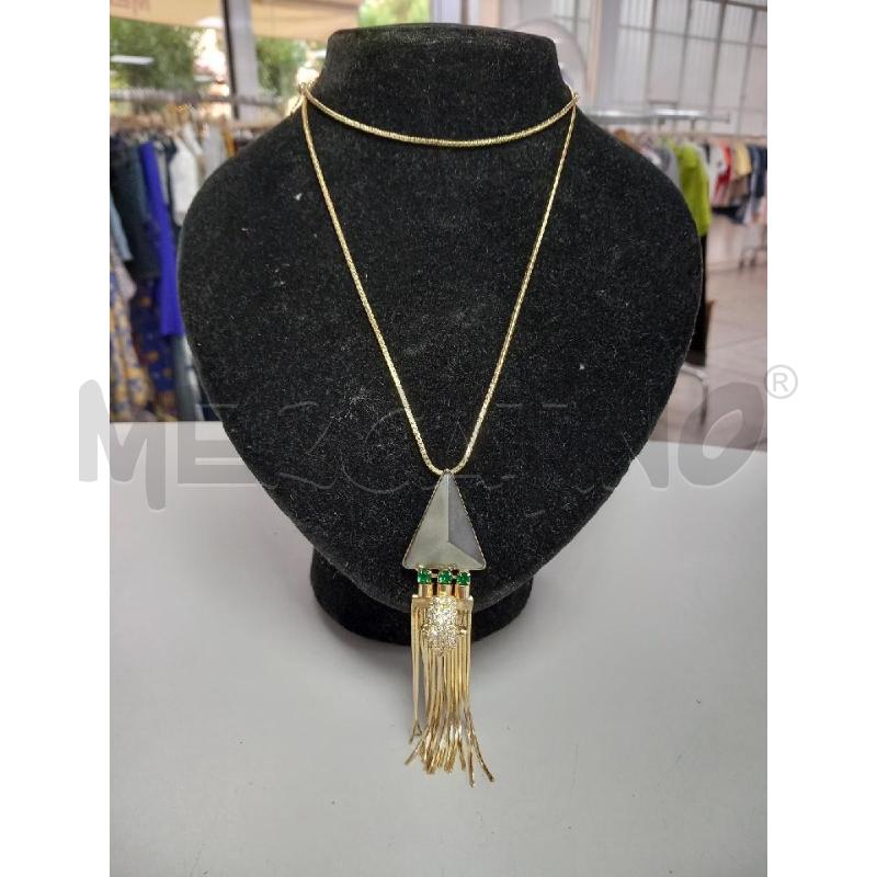 COLLANA IOSSELLIANI DORATO PANTERA STRASS | Mercatino dell'Usato Roma porta di roma 1
