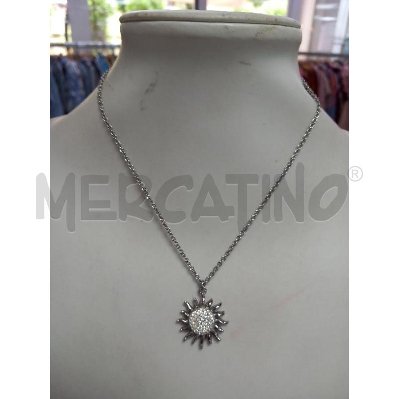 COLLANA MORELLATO CIONDOLO SOLE STRASS | Mercatino dell'Usato Roma porta di roma 1