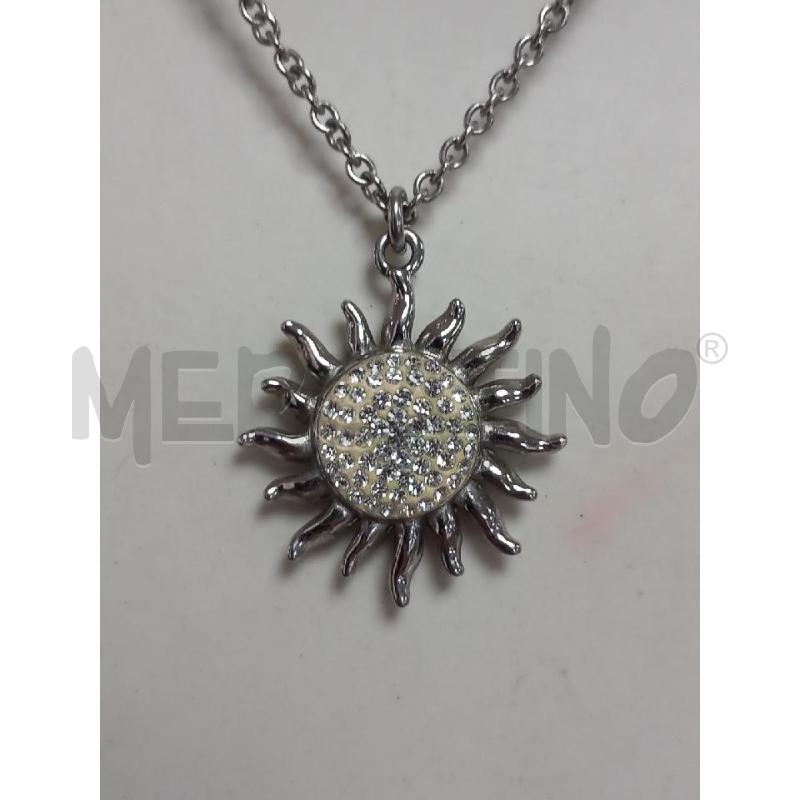 COLLANA MORELLATO CIONDOLO SOLE STRASS | Mercatino dell'Usato Roma porta di roma 2