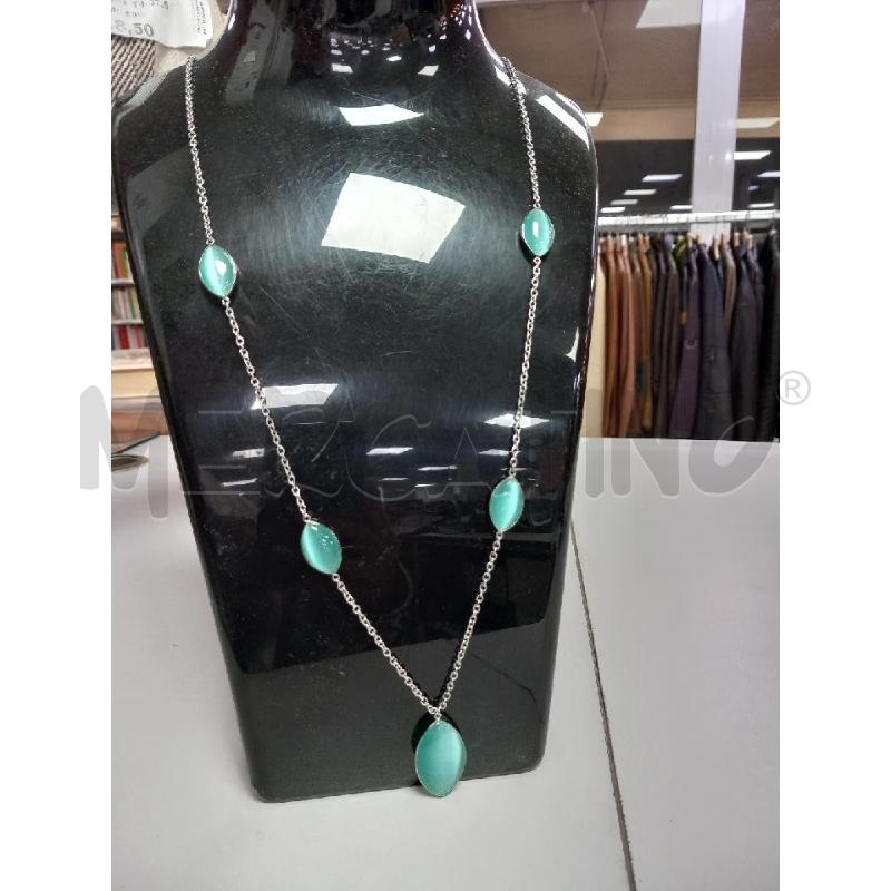 COLLANA MORELLATO PIETRE VERDE | Mercatino dell'Usato Roma porta di roma 1