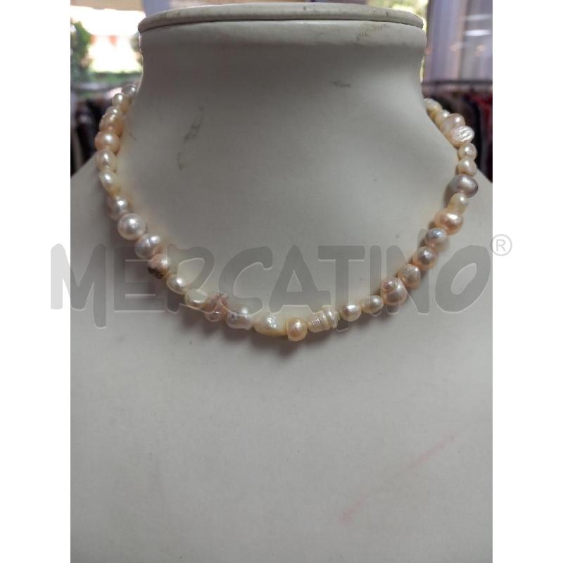 COLLANA PERLE DI FIUME | Mercatino dell'Usato Roma porta di roma 1