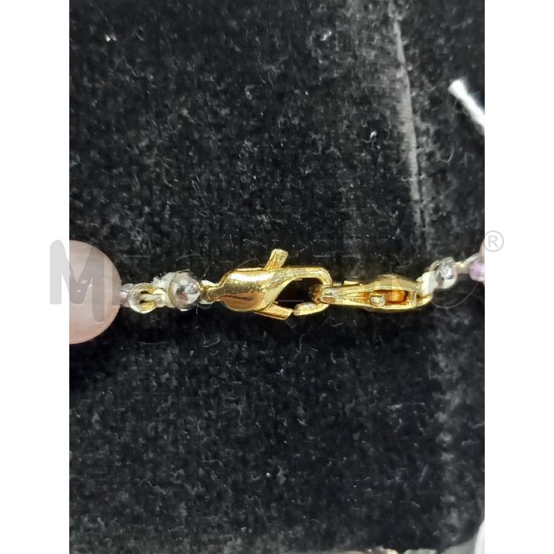COLLANA QUARZO ROSA | Mercatino dell'Usato Roma porta di roma 3