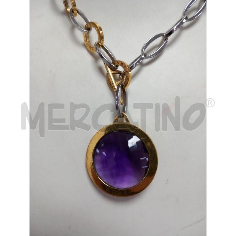COLLANA REBECCA CIONDOLO AMETISTA | Mercatino dell'Usato Roma porta di roma 2