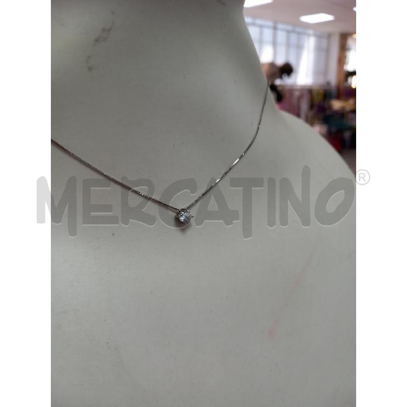 COLLANA STROILI ARG PUNTO LUCE | Mercatino dell'Usato Roma porta di roma 2
