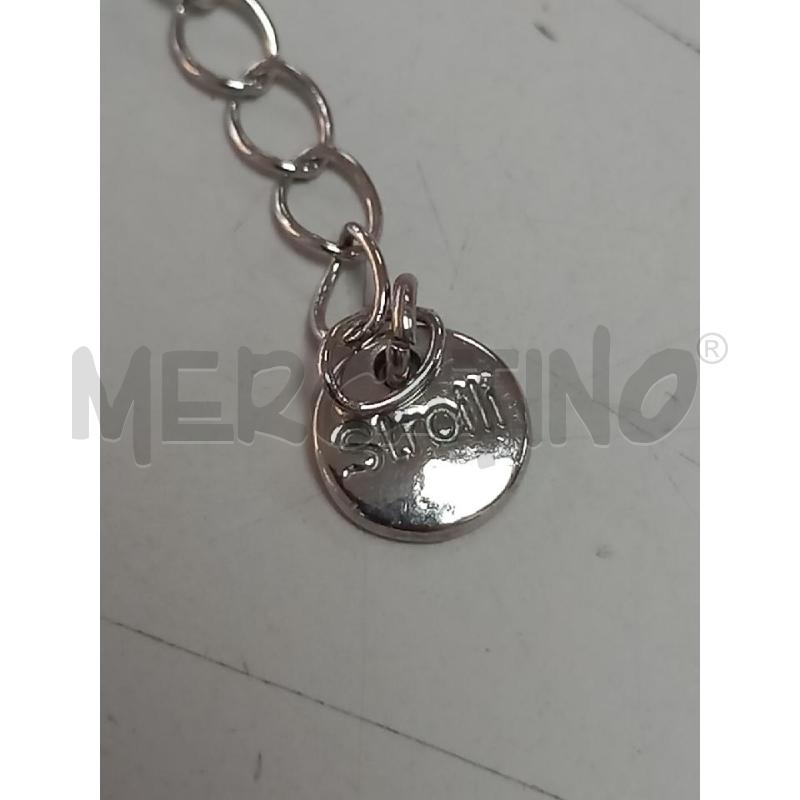 COLLANA STROILI CATENA CIONDOLO ROSA CUORE | Mercatino dell'Usato Roma porta di roma 3
