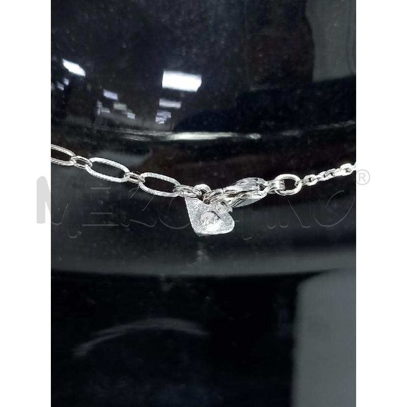 COLLANA SWAROVSKI CIONDOLO CIGNO STRASS | Mercatino dell'Usato Roma porta di roma 3