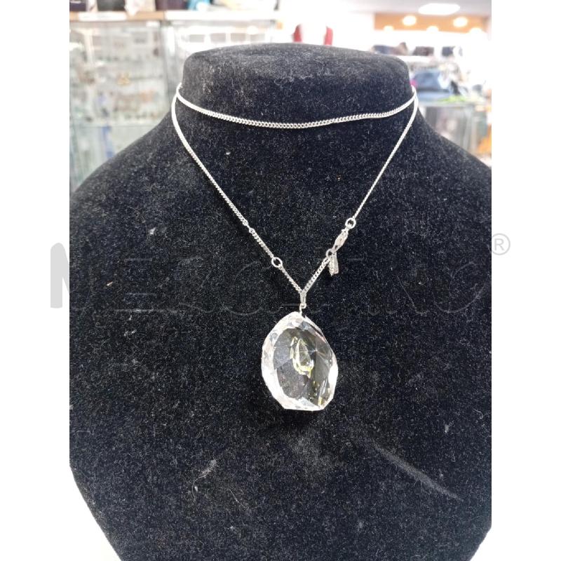 COLLANA SWAROWSKI CIONDOLO | Mercatino dell'Usato Roma porta di roma 1