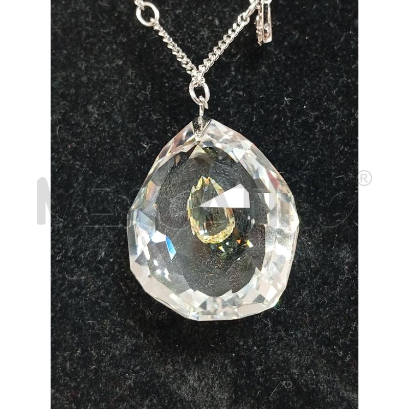COLLANA SWAROWSKI CIONDOLO | Mercatino dell'Usato Roma porta di roma 2