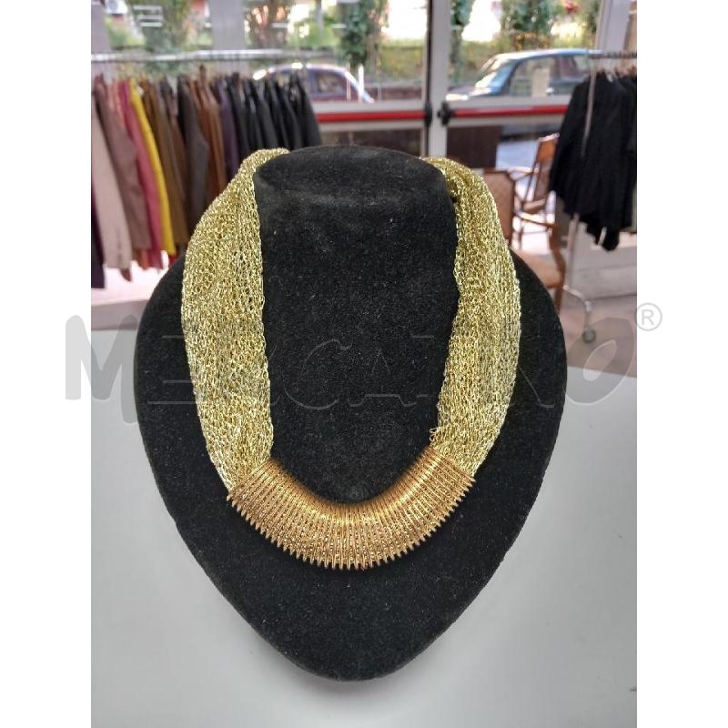 COLLANA TIPO EGIZIANA DORATA | Mercatino dell'Usato Roma porta di roma 1