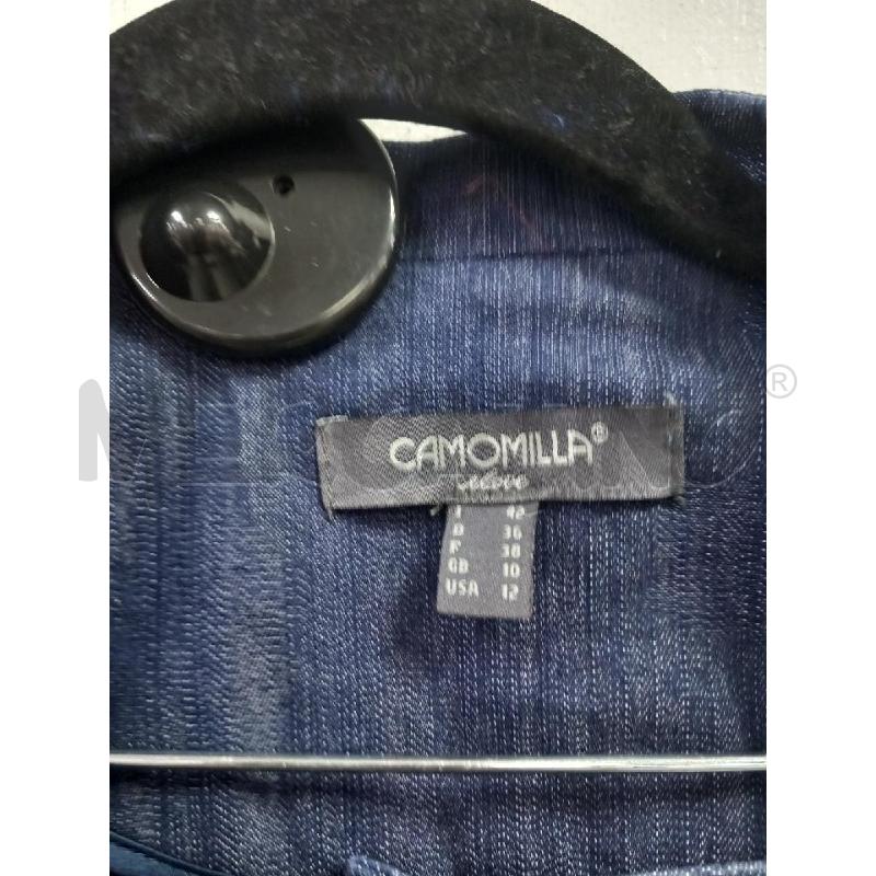 COMPLETO D CAMOMILLA BLU BLAZER + GONNA | Mercatino dell'Usato Roma porta di roma 2