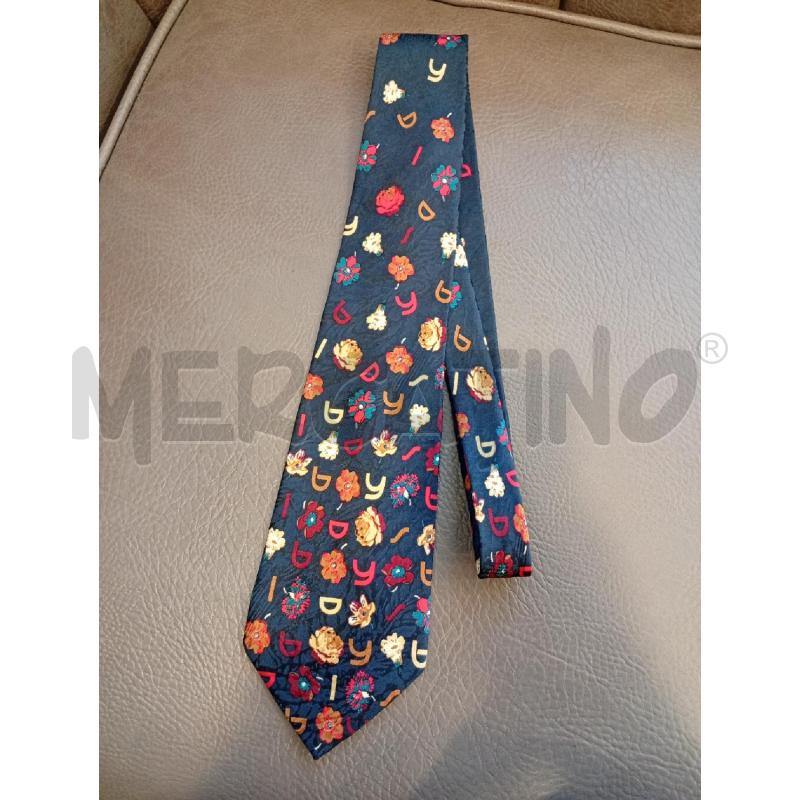 CRAVATTA BYBLOS BLU FANTASIA FLOREALE | Mercatino dell'Usato Roma porta di roma 1