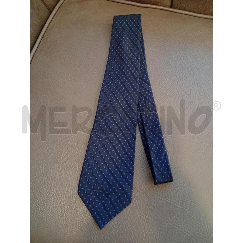 CRAVATTA ERMENEGILDO ZEGNA NERO POIS VIOLA | Mercatino dell'Usato Roma porta di roma 1