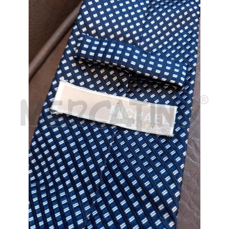 CRAVATTA MICHAEL KORS BLU ARGENTATO | Mercatino dell'Usato Roma porta di roma 3