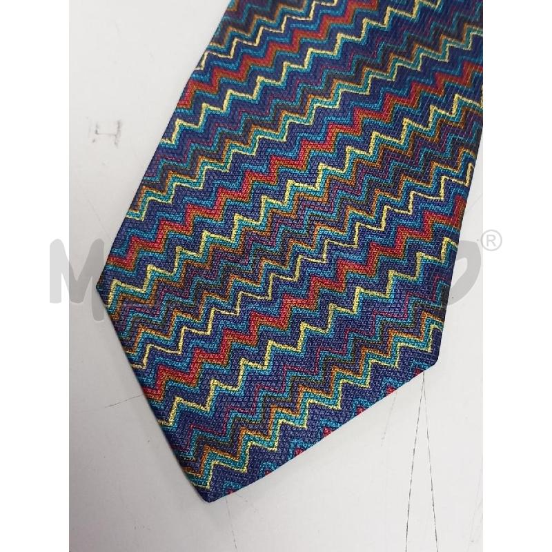 CRAVATTA MISSONI MULTICOLOR ONDE | Mercatino dell'Usato Roma porta di roma 2