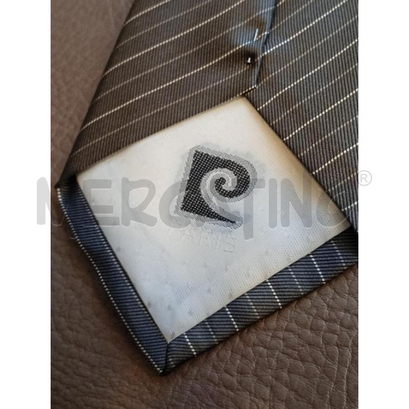 CRAVATTA PIERRE CARDIN GRIGIO GESSATO | Mercatino dell'Usato Roma porta di roma 3