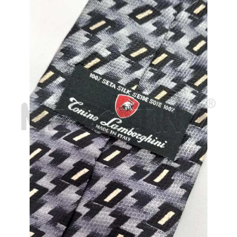 CRAVATTA TONINO LAMBORGHINI GRIGIO | Mercatino dell'Usato Roma porta di roma 2
