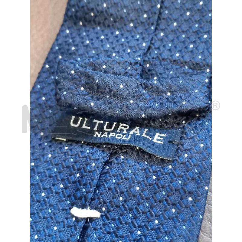 CRAVATTA ULTURALE TRAMATA BLU/BIANCO | Mercatino dell'Usato Roma porta di roma 4