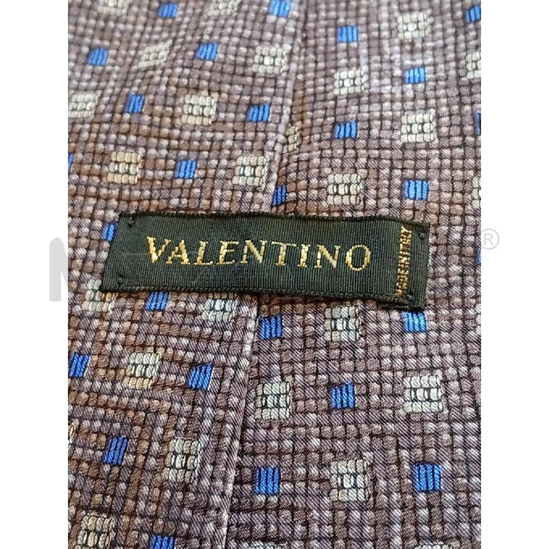 CRAVATTA VALENTINO SETA GR FANTASIA  | Mercatino dell'Usato Roma porta di roma 3