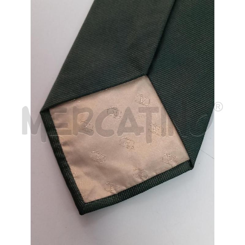 CRAVATTA VALENTINO VERDE | Mercatino dell'Usato Roma porta di roma 4