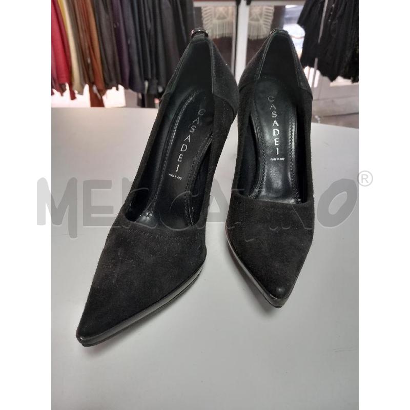 DECOLLETE CASADEI NERE | Mercatino dell'Usato Roma porta di roma 1