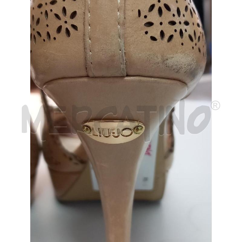 DECOLLETE LIU JO BEIGE TRAFORATE | Mercatino dell'Usato Roma porta di roma 4