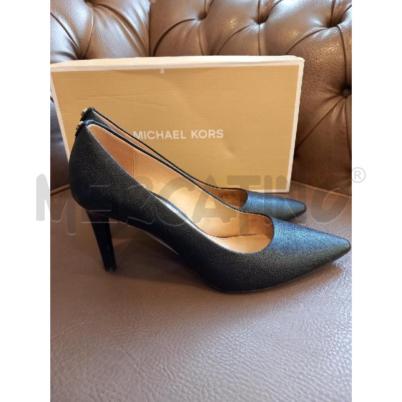 DECOLLETE MICHAEL KORS NE PELLE SAFFIANO+SCATOLA | Mercatino dell'Usato Roma porta di roma 3